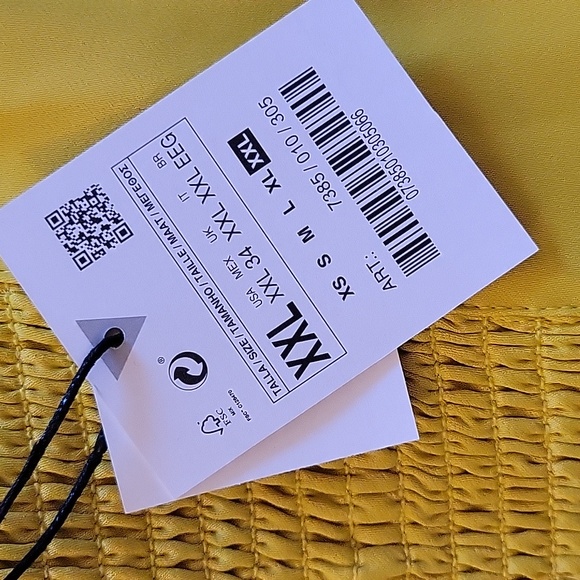 Zara Satin effect cropped top XXL - Picture 5 of 14